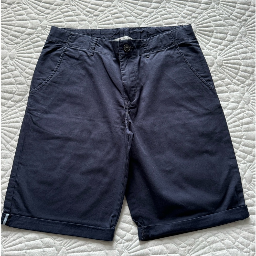 H&M Navy Blue Shorts- Boys Size 13/14